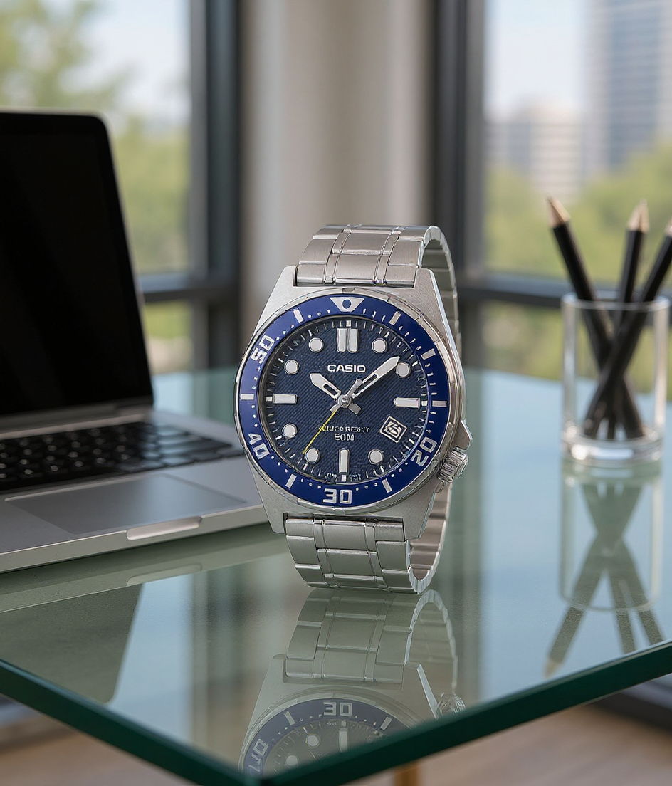 Casio Divers Watch A2377 view 2