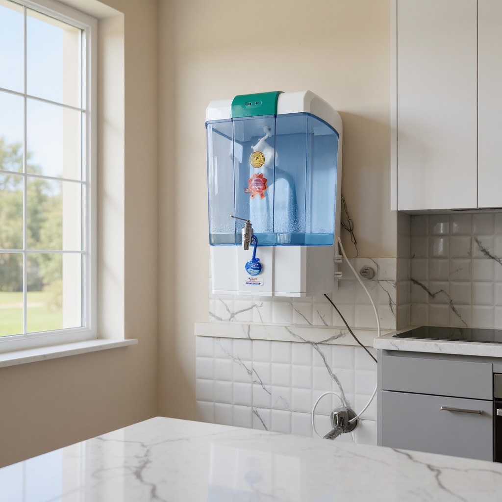 Aqua Pearl RO Water Purifier with RO+UV+Copper+Zinc, 10 Stages Purification, 12 Litre, Wall Mounted, Electric, Advance HTDS Membrane | 20 LPH | Suitable for all type water with 2x Filter Lofe view 2