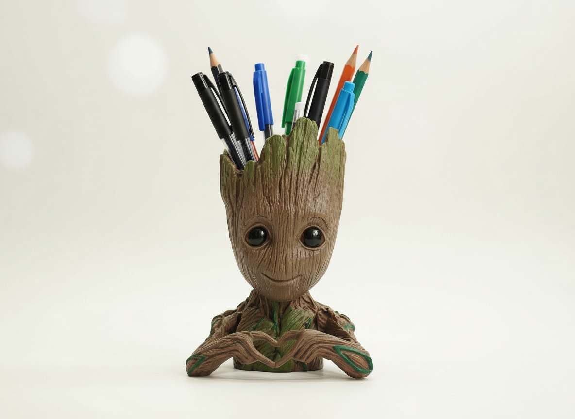 Groot Pen Holder, Planter, Showpiece view 3