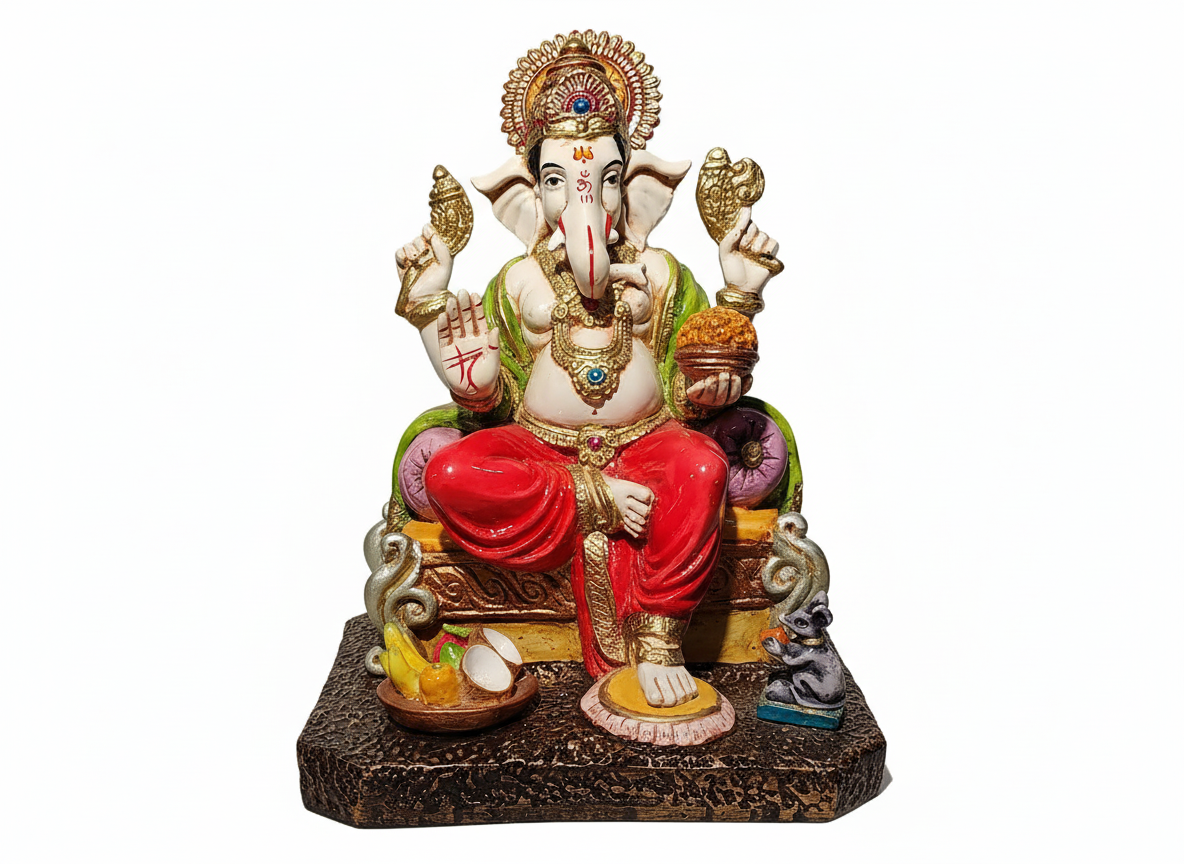 Laddu Ganesha 10/7" Code:RCL622