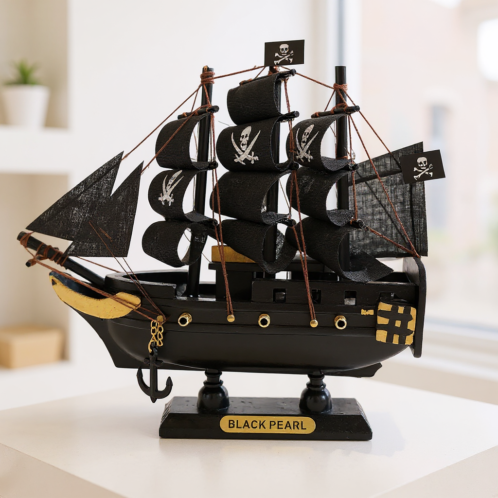 Black Pearl Model Ship