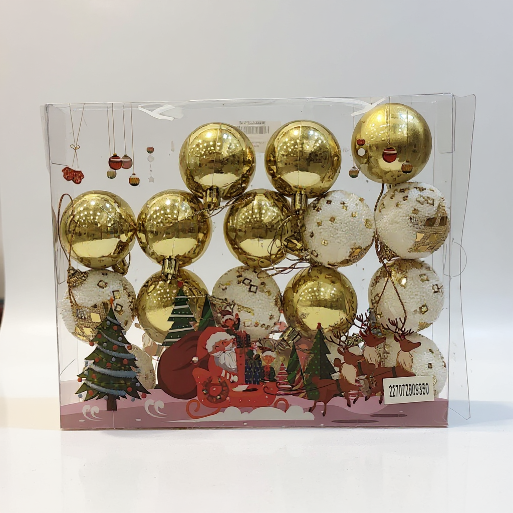 Christmas Ornament Balls 7.5/9.5" view 2