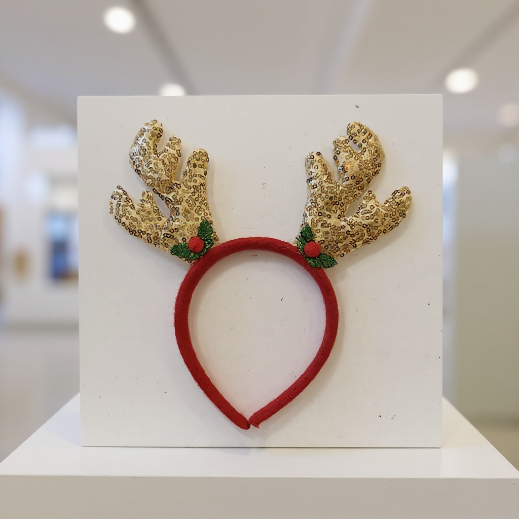 Reindeer Antlers Headband view 2