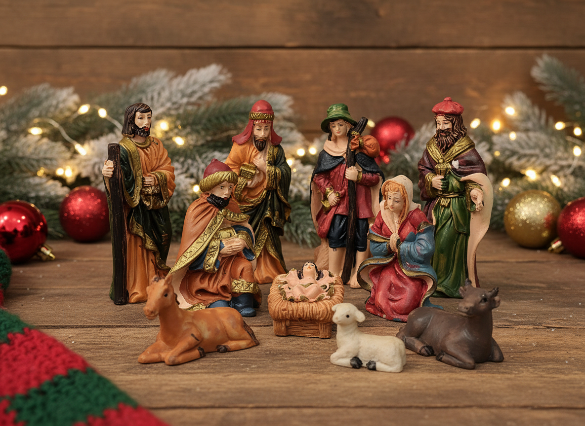 Xmas Crib Set