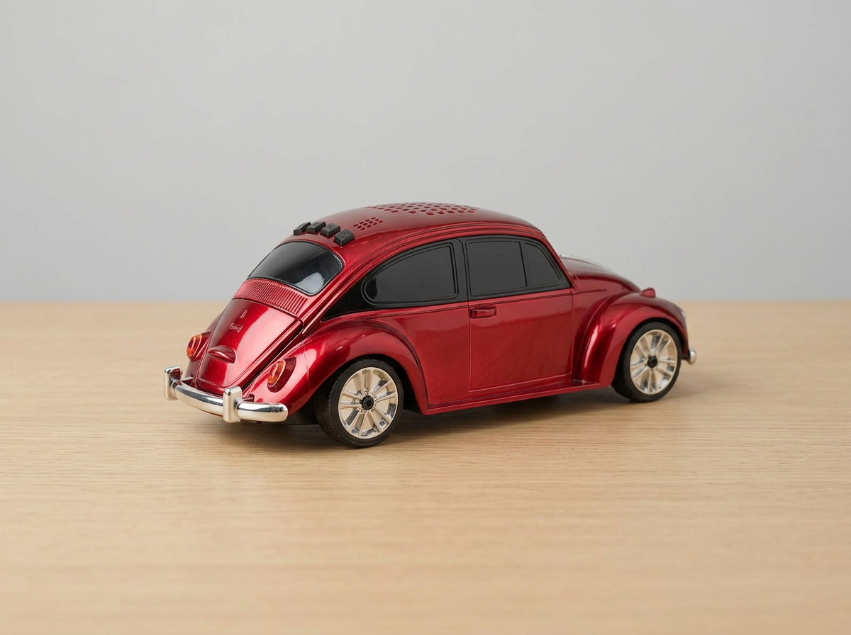Multimedia Player  Classic Red Beetle 3.5/9" view 2