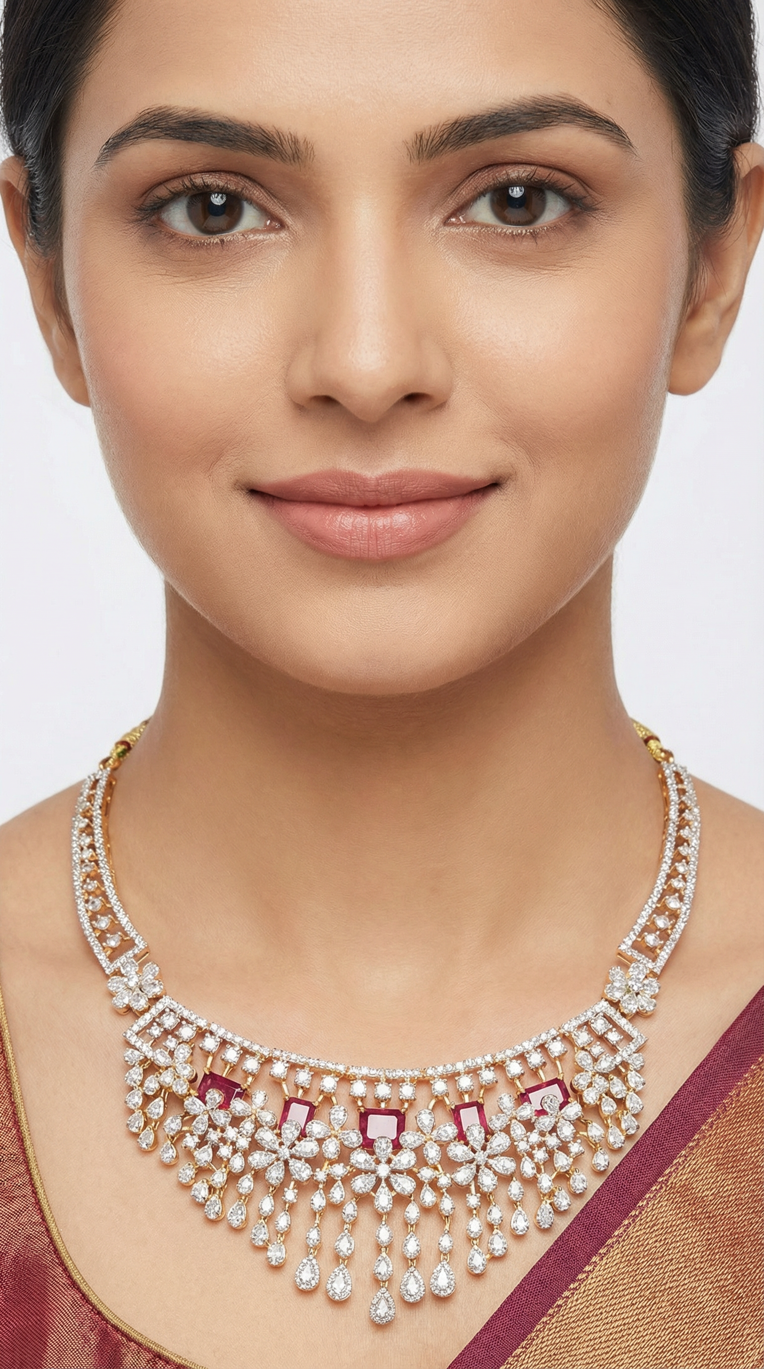Luxury Gemstone Necklace view 2