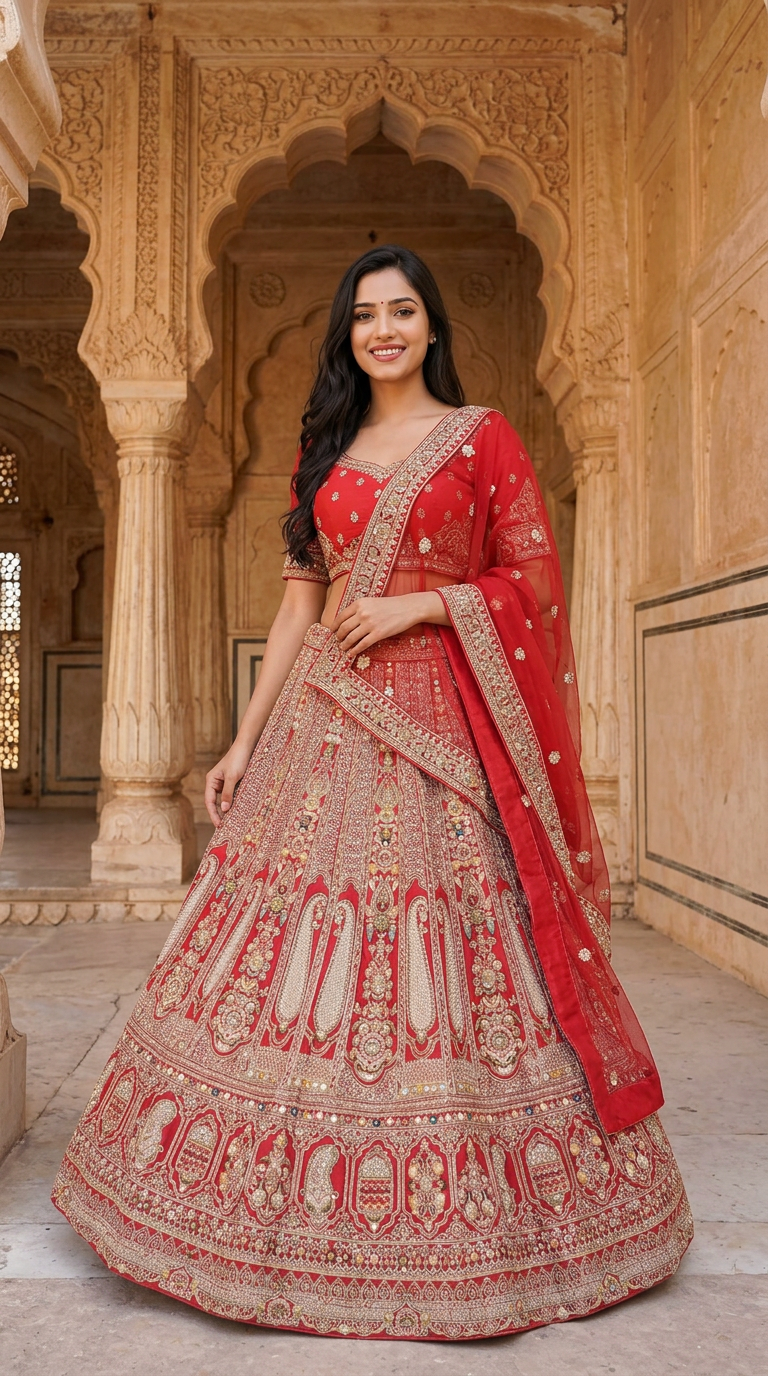 Bridal Lehenga view 2