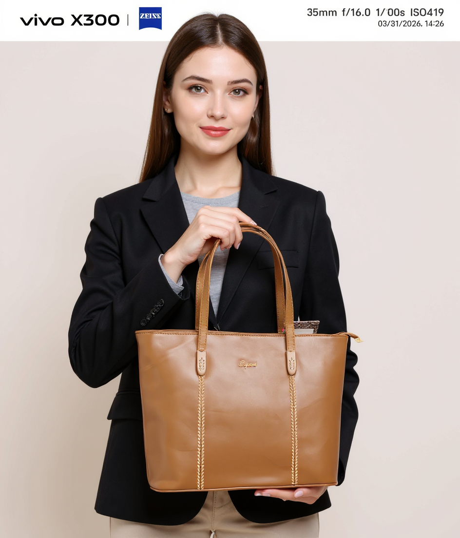 Elegant Brown Tote