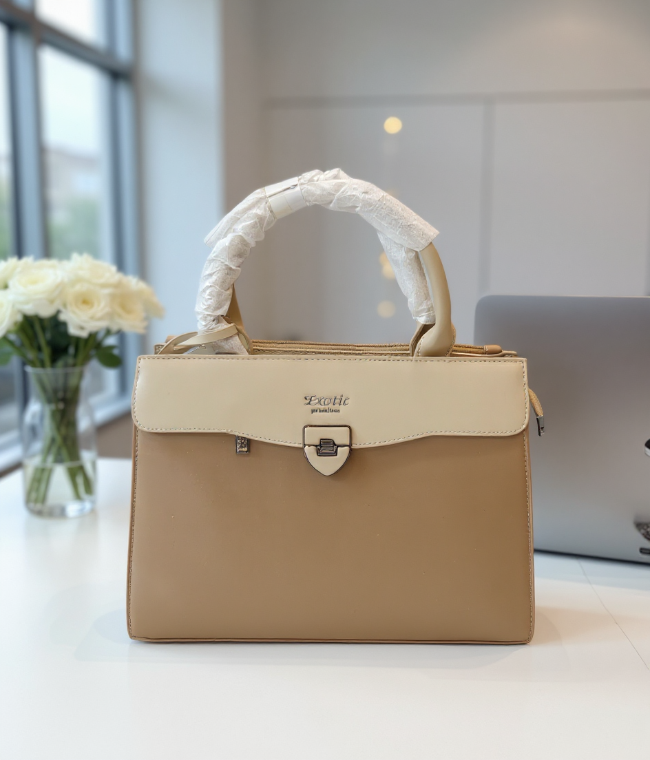 Exotic Premium Handbag 1 Beige