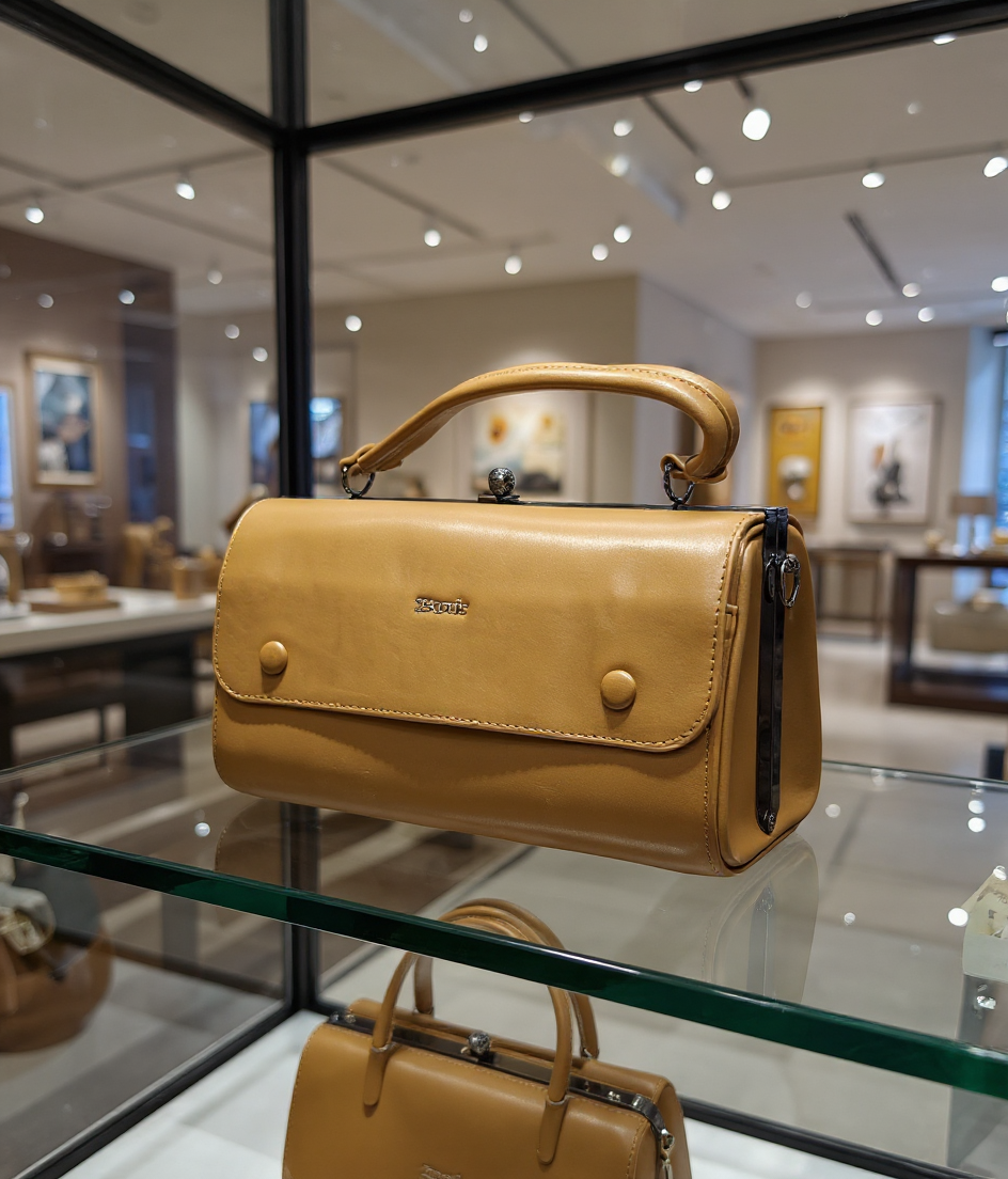 Exotic Tan Handbag 2