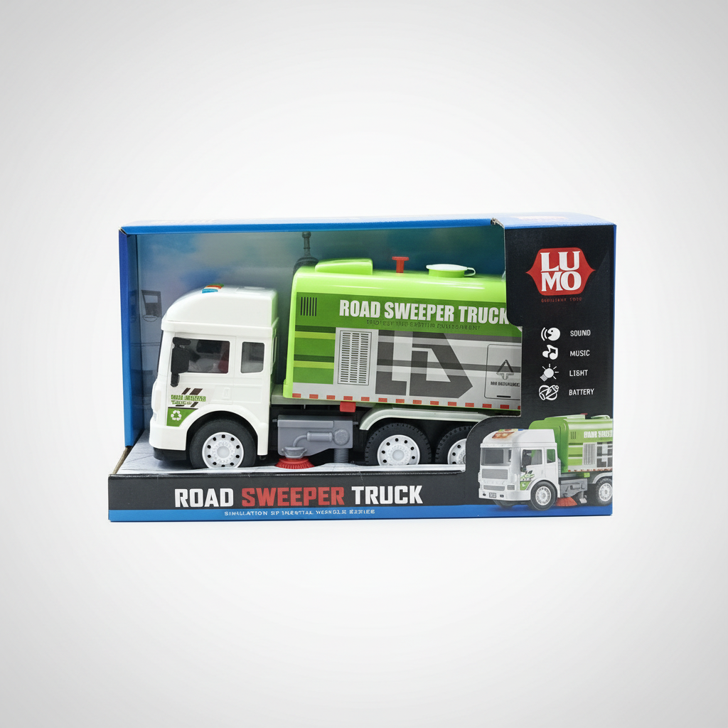 Road Sweeper Truck LUMO view 2