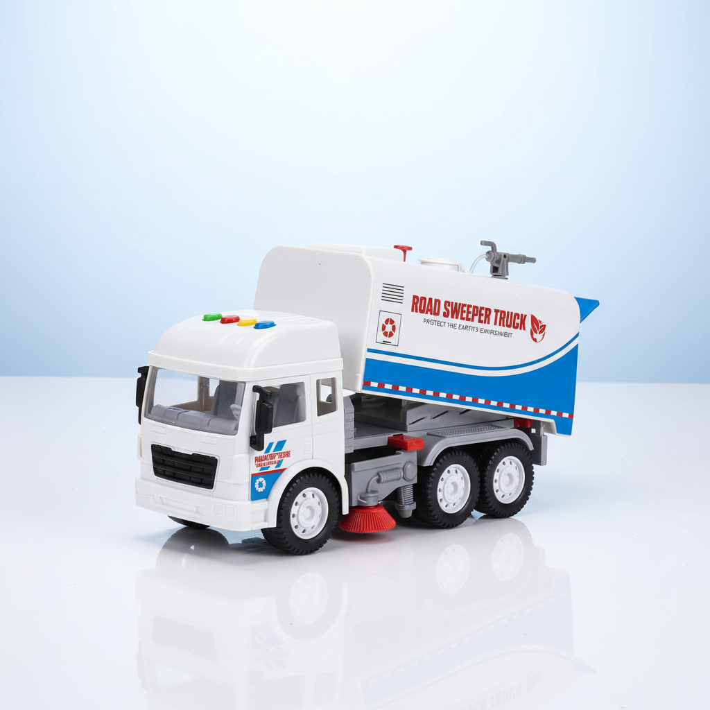 Road Sweeper Truck LUMO view 4