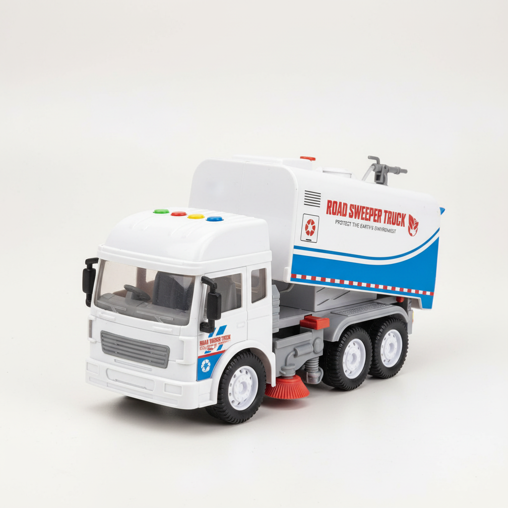 Road Sweeper Truck LUMO view 3