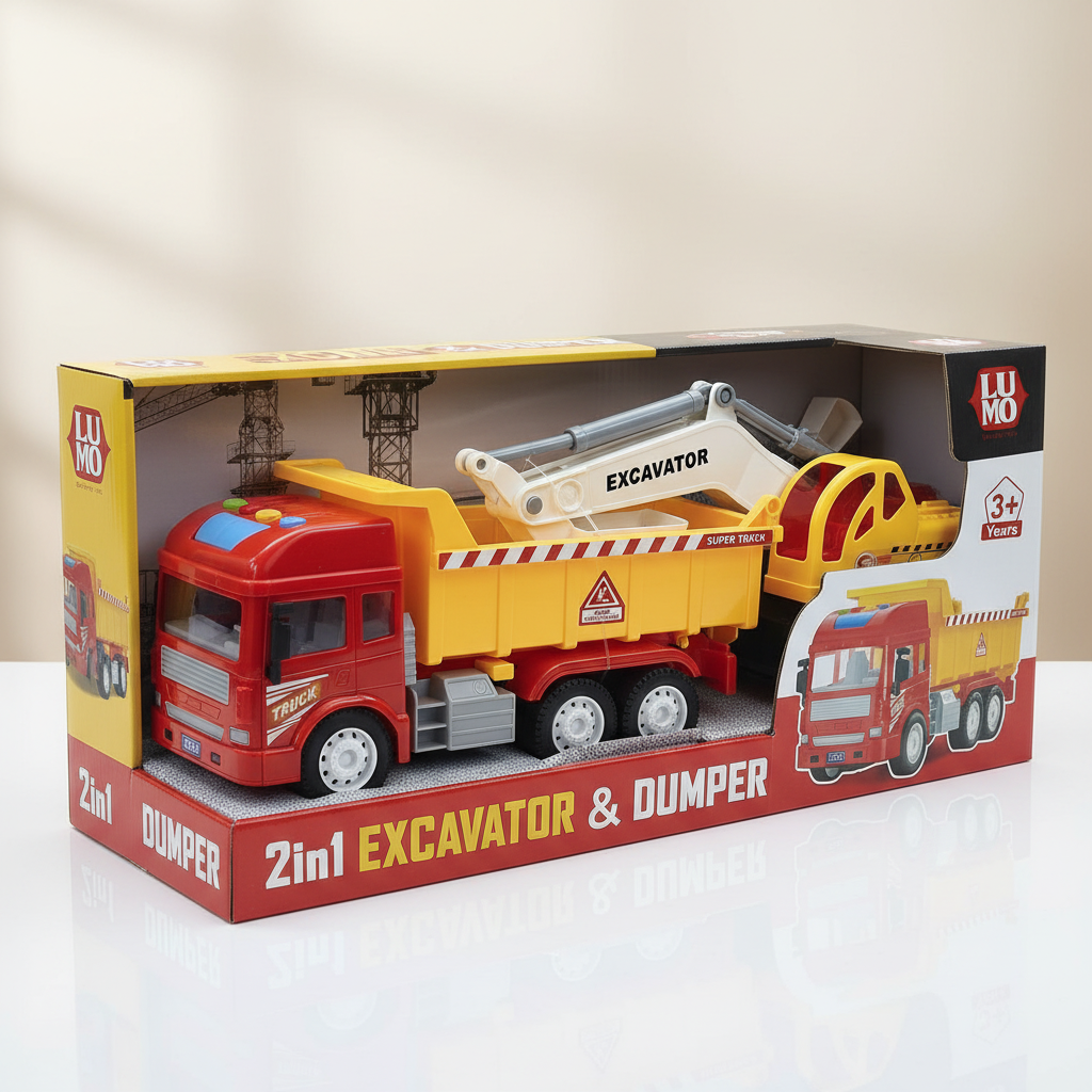 Lumo 2in1 Excavator & Dumper
