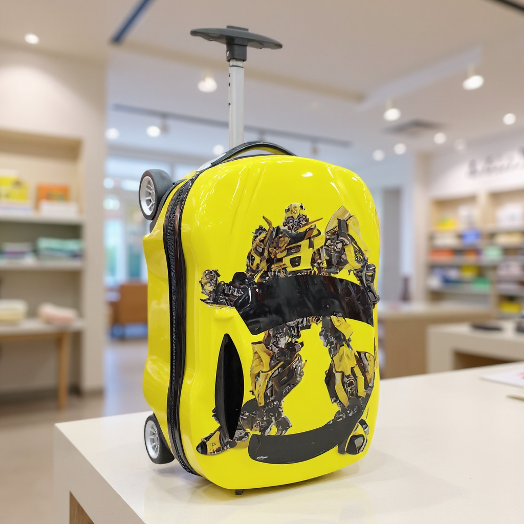 Transformers Yellow Luggage