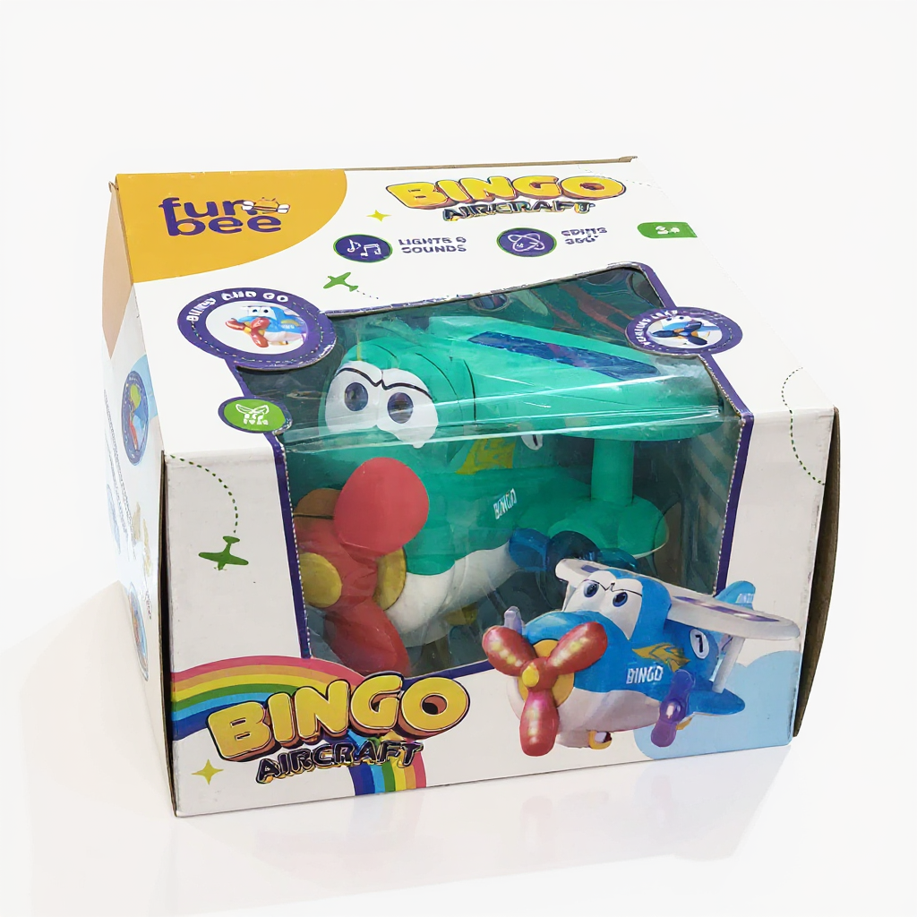 Bingo Toy Airplane view 2
