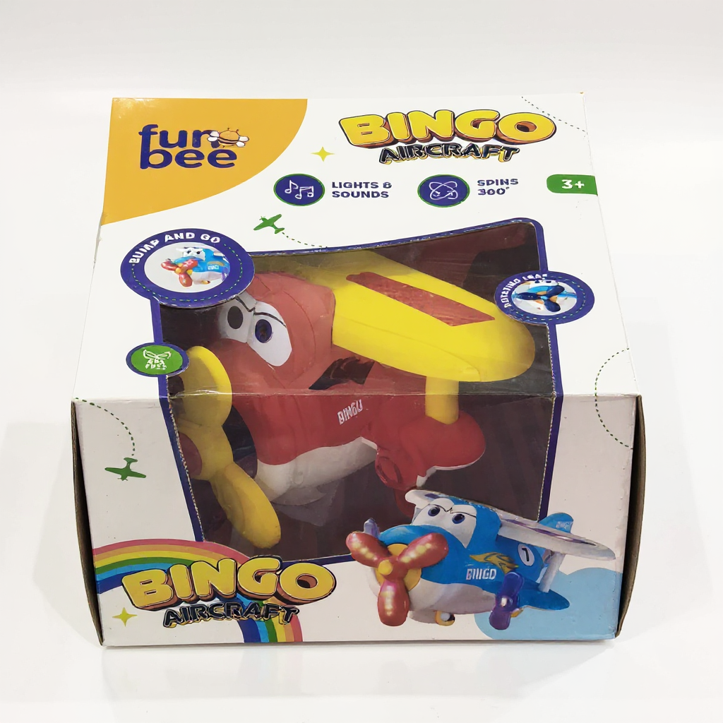 Bingo Ride-On Toy Plane view 2