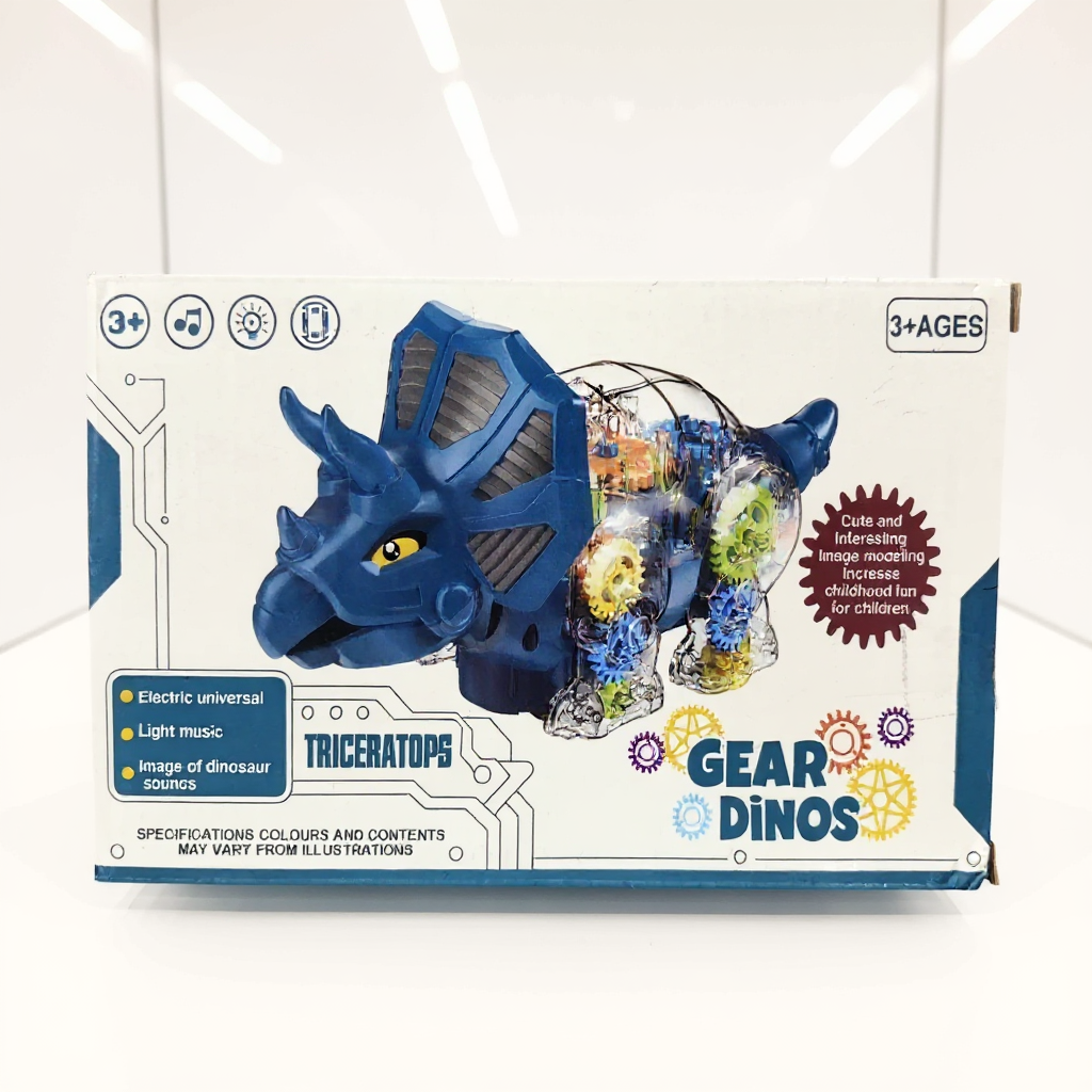 Gear Dinos Triceratops view 2