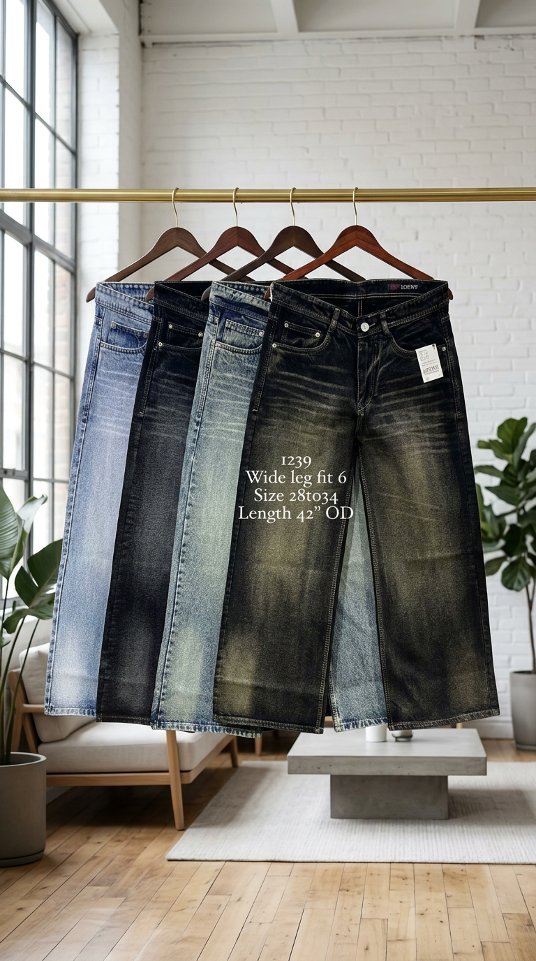 Loewe Wide Leg Jeans
