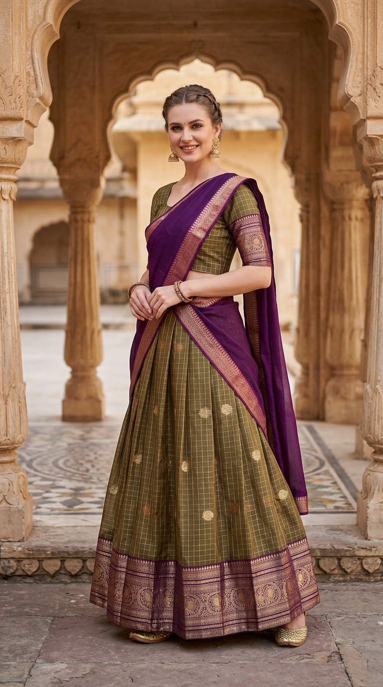 Traditional Saree view 5