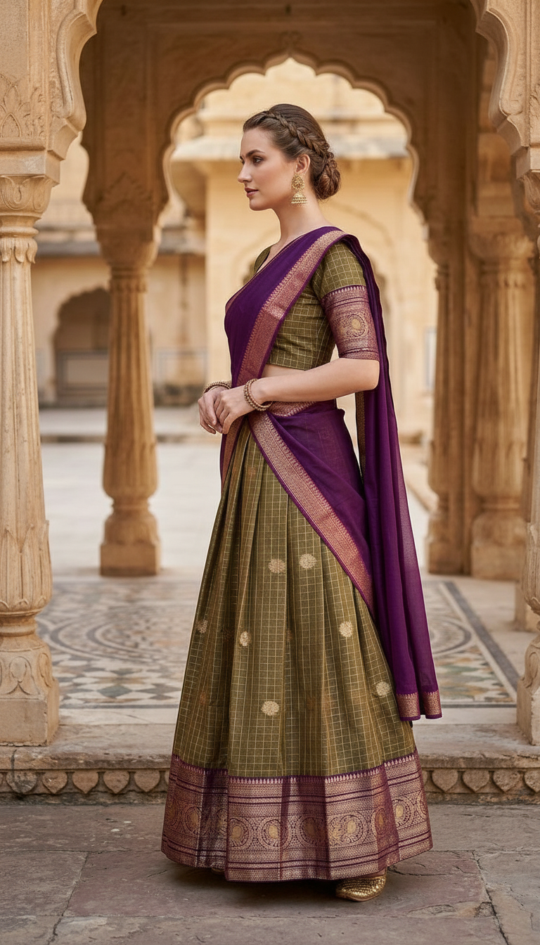 Traditional Saree view 2