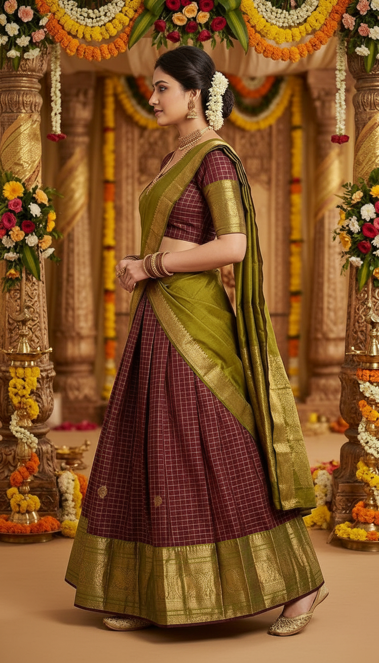 Vittals Traditional Silk Saree view 2
