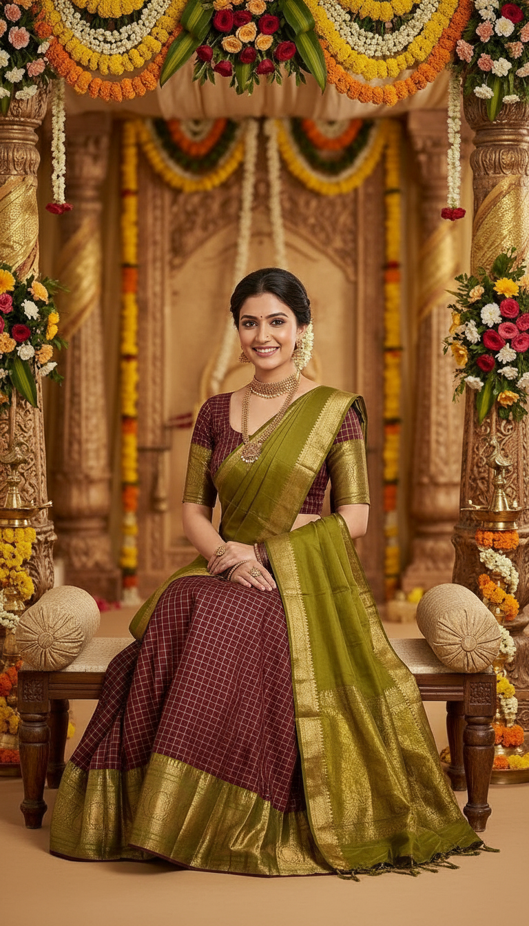 Vittals Traditional Silk Saree view 5