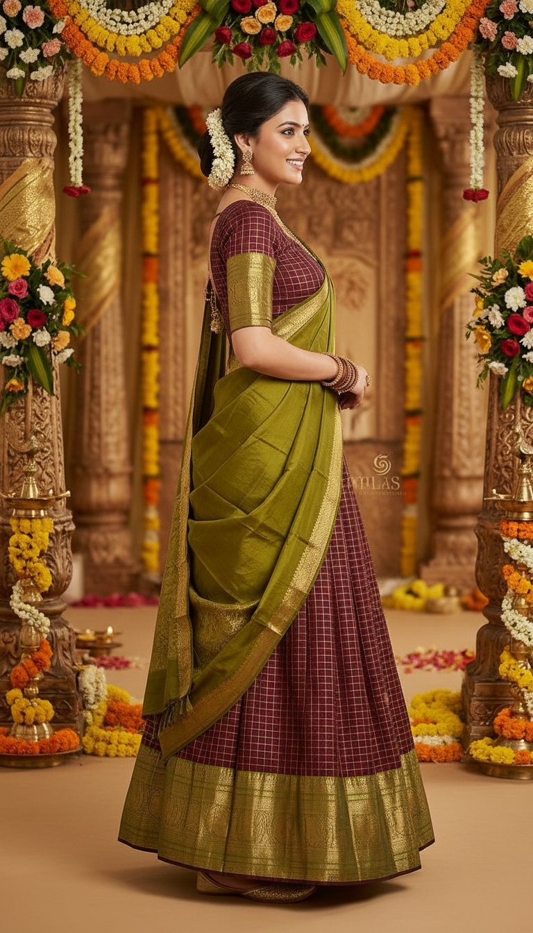 Vittals Traditional Silk Saree view 3