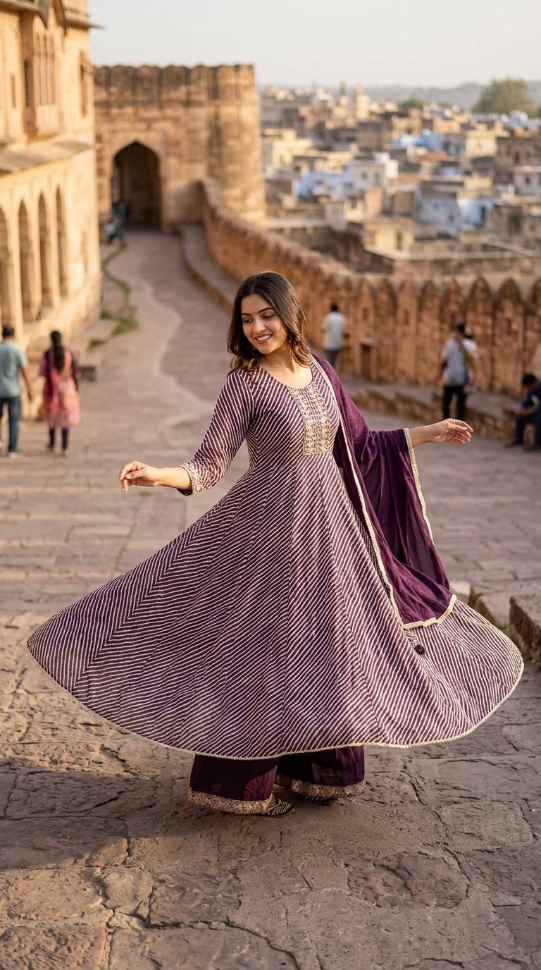 Designer Anarkali Gown view 3