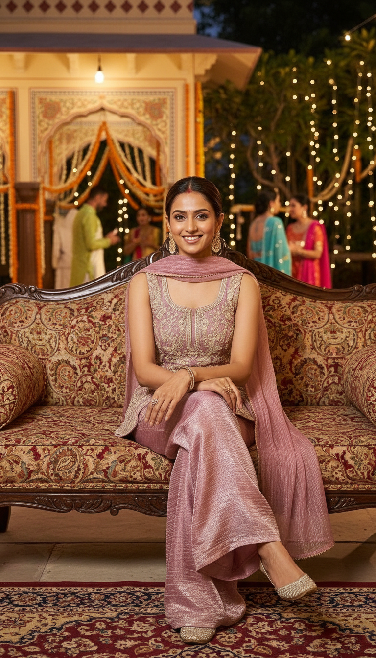 Indo-Western Set view 2