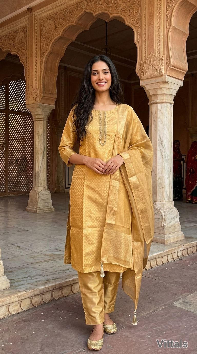 Vittals Salwar Set view 4