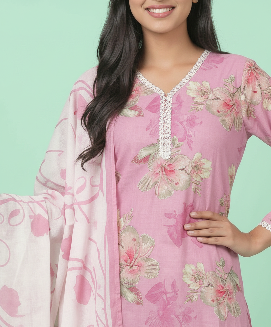 Floral Printed Kurti view 5