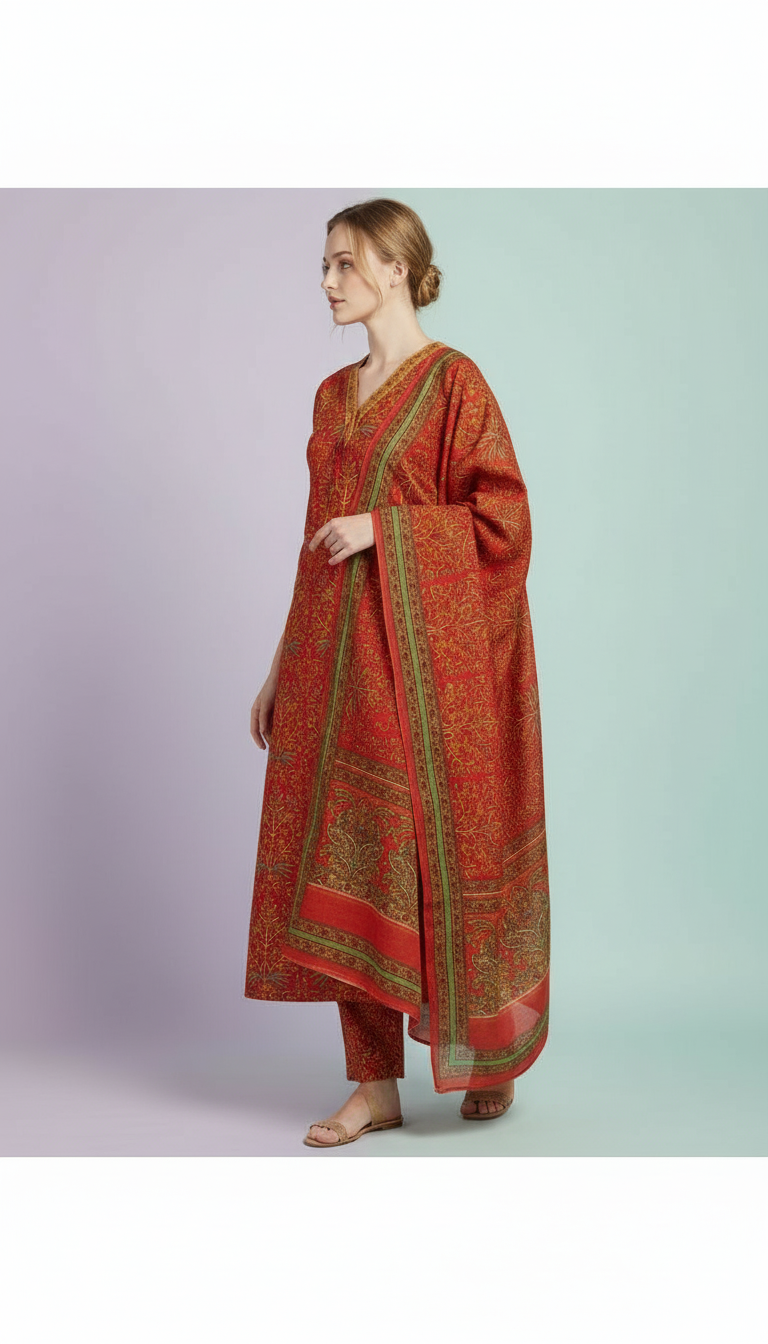 Traditional Kurta Set view 4