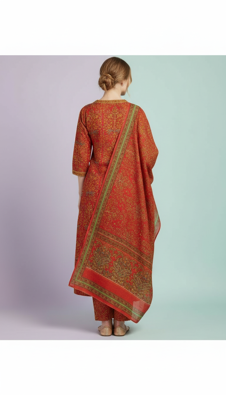 Traditional Kurta Set view 5