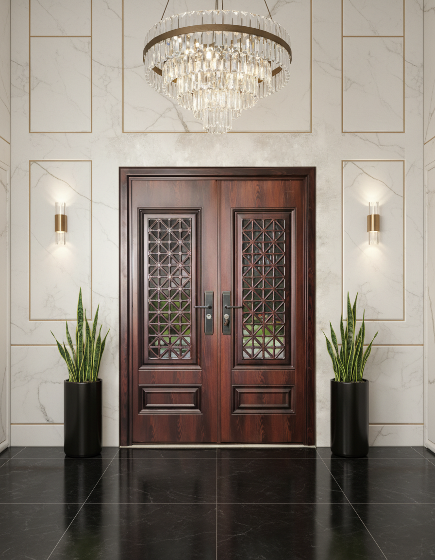 Elegant Steel Door