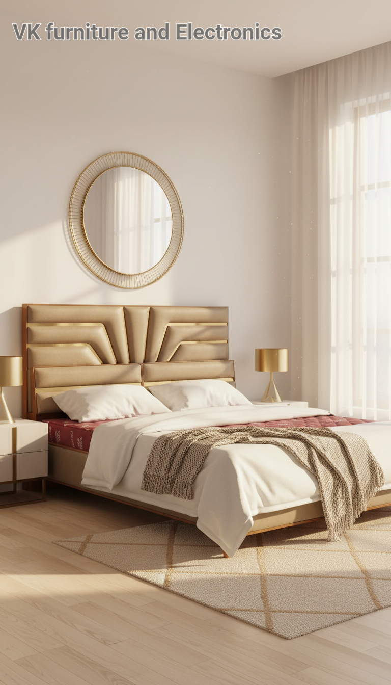 Stylish Bed 72X75 King Size Without Hydraulic view 2