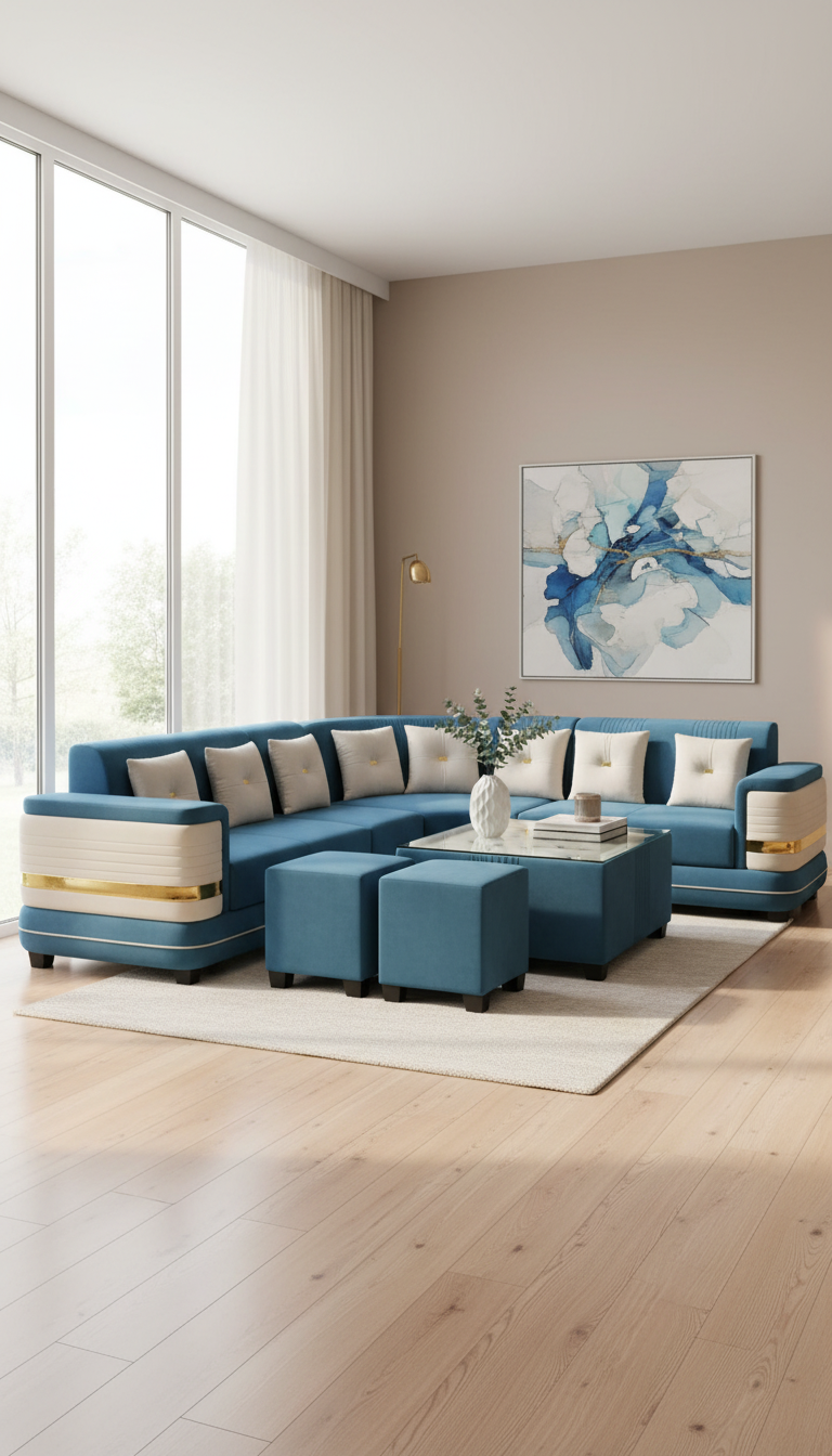 Luxury Sectional Sofa view 2