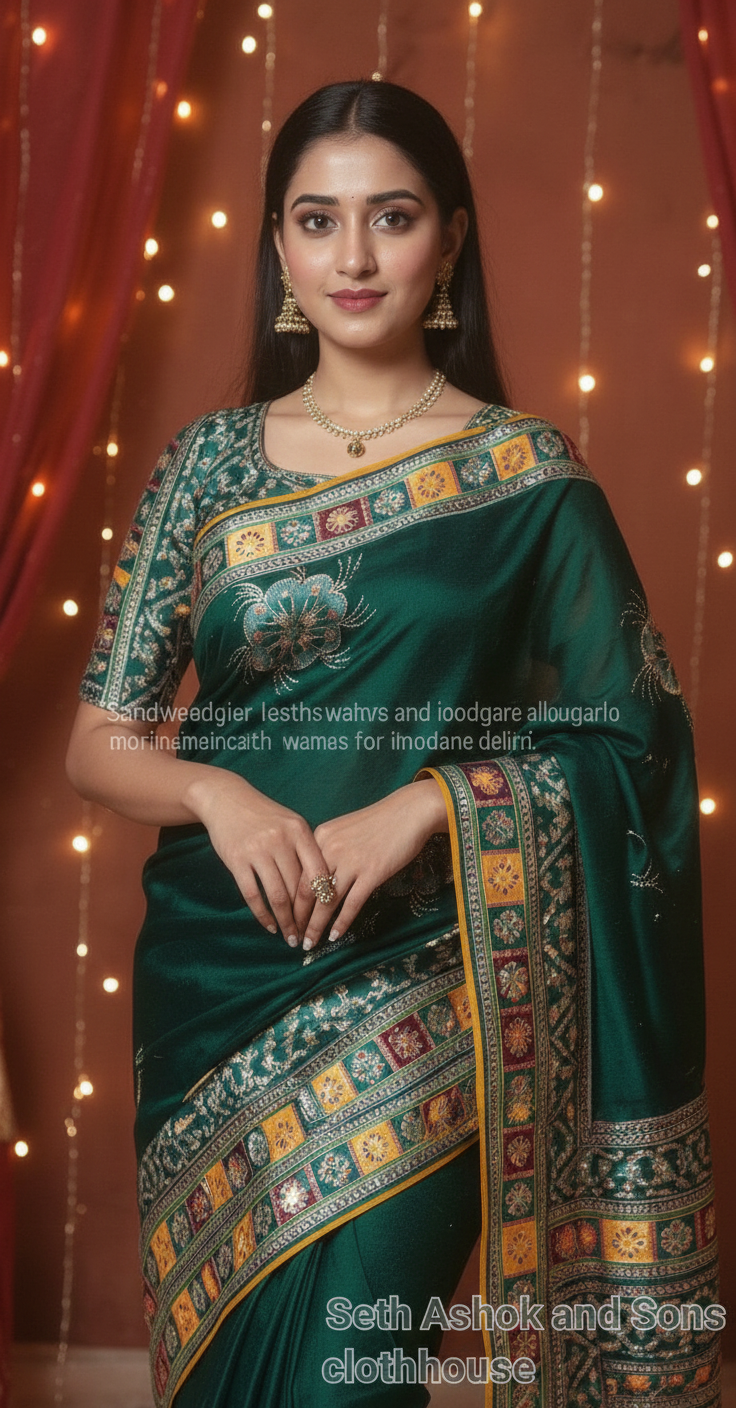 Traditional Sarii - Seth Ashok and Sons view 2