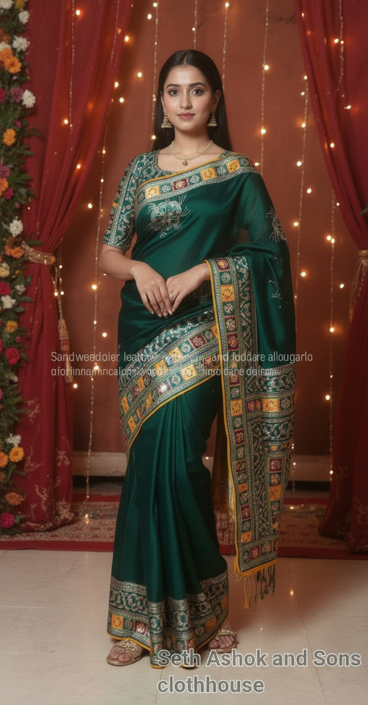 Traditional Sarii - Seth Ashok and Sons view 4
