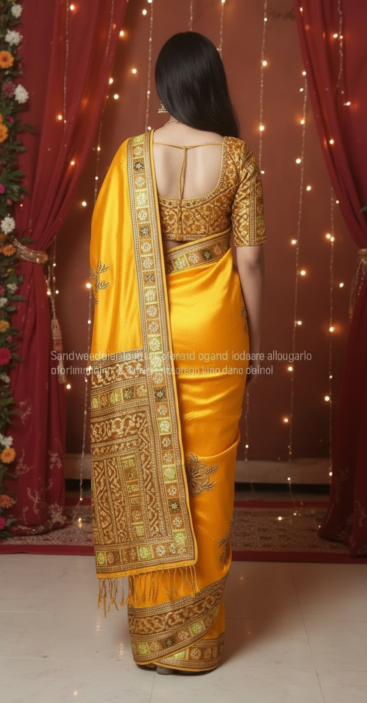 Traditional Sari view 3