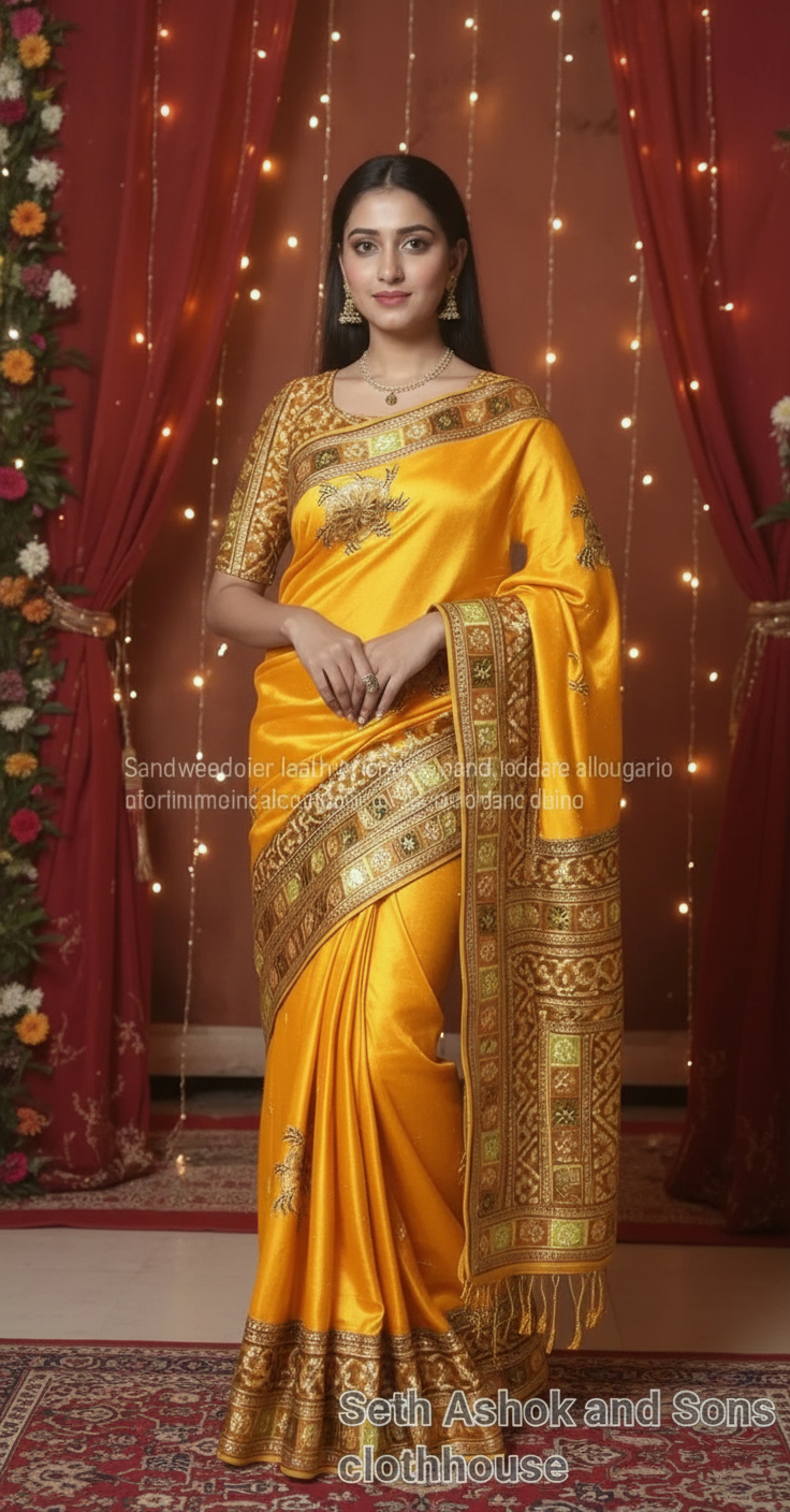Traditional Sari view 5