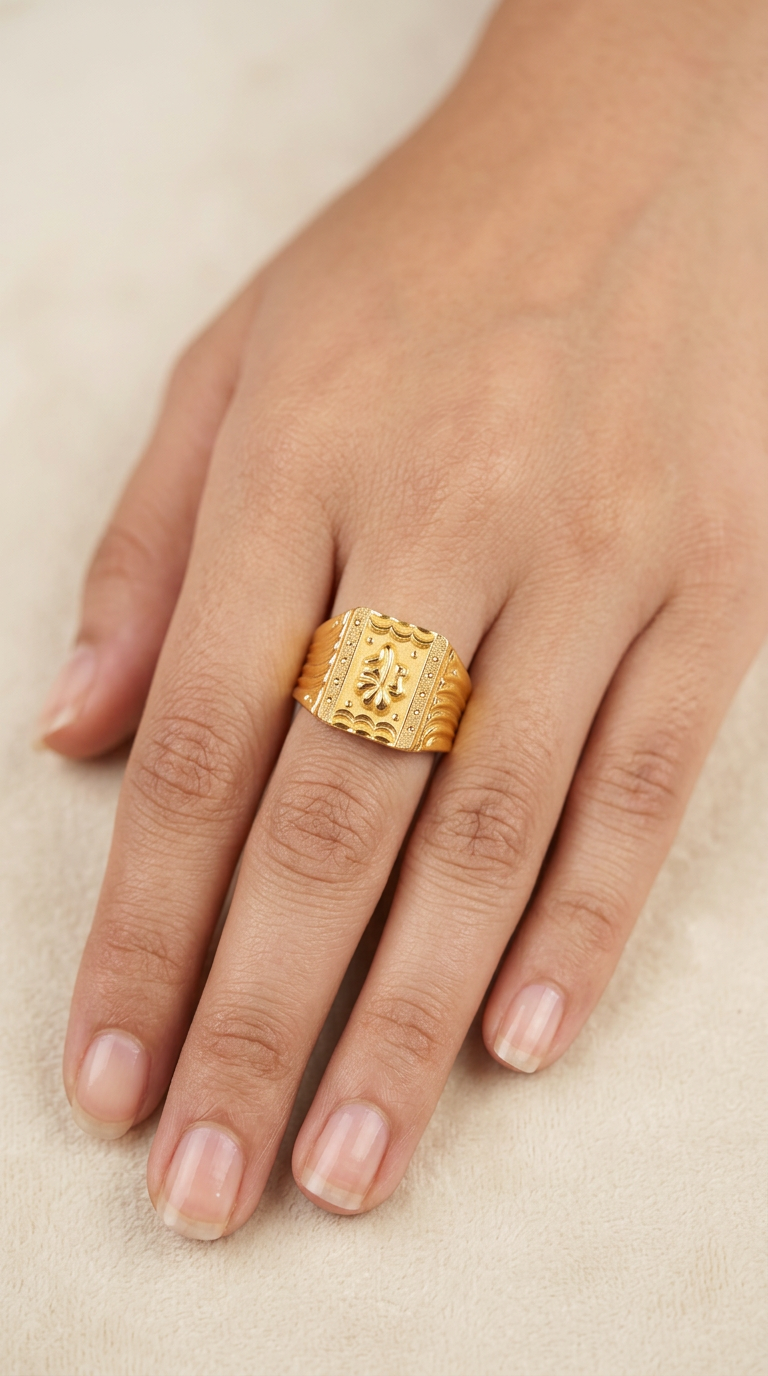 Gold Decorative Ring
