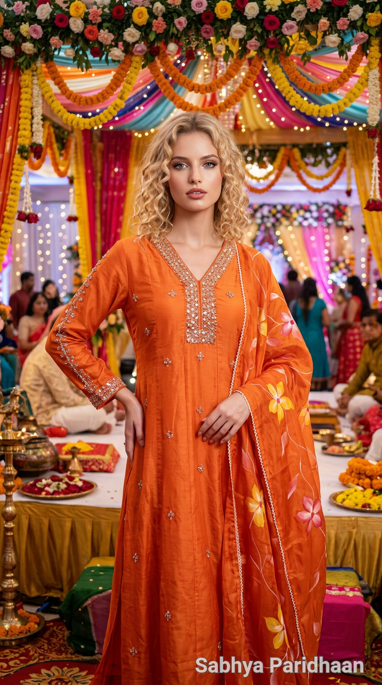 Elegant Anarkali Style Suit Set
