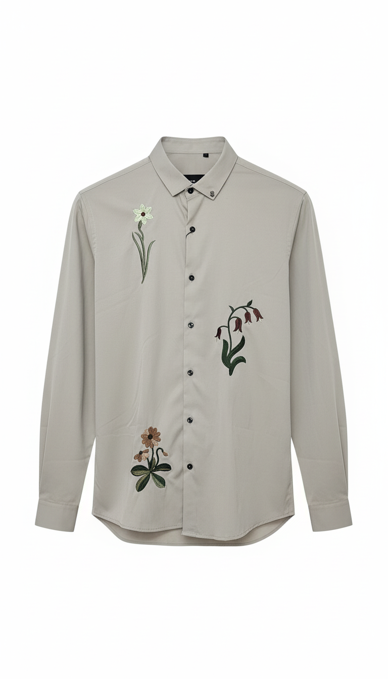 Embroidered Casual Shirt view 2