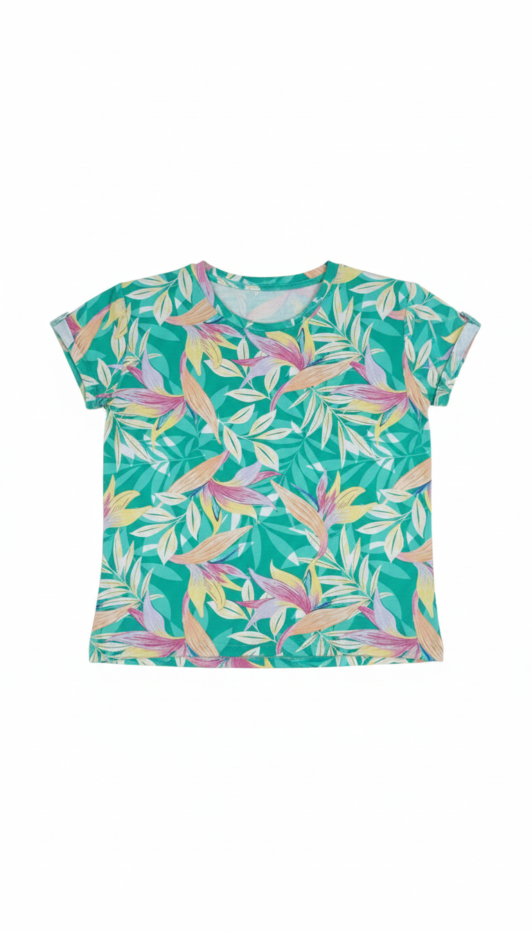 Floral Print T-Shirt view 2
