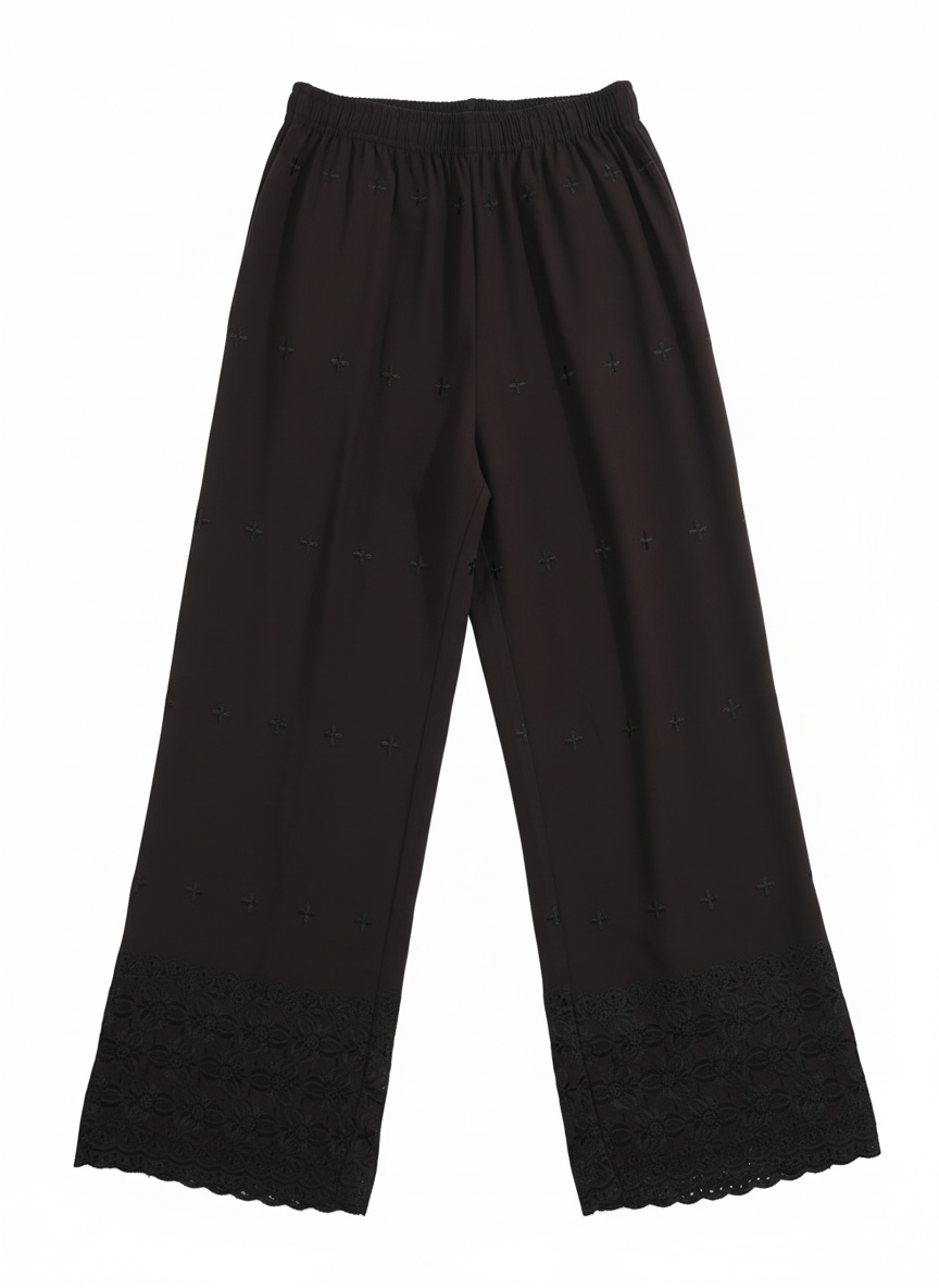 Embroidered Womens Palazzo view 2