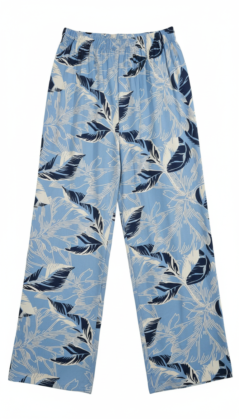 Floral Print Palazzo Pants view 2