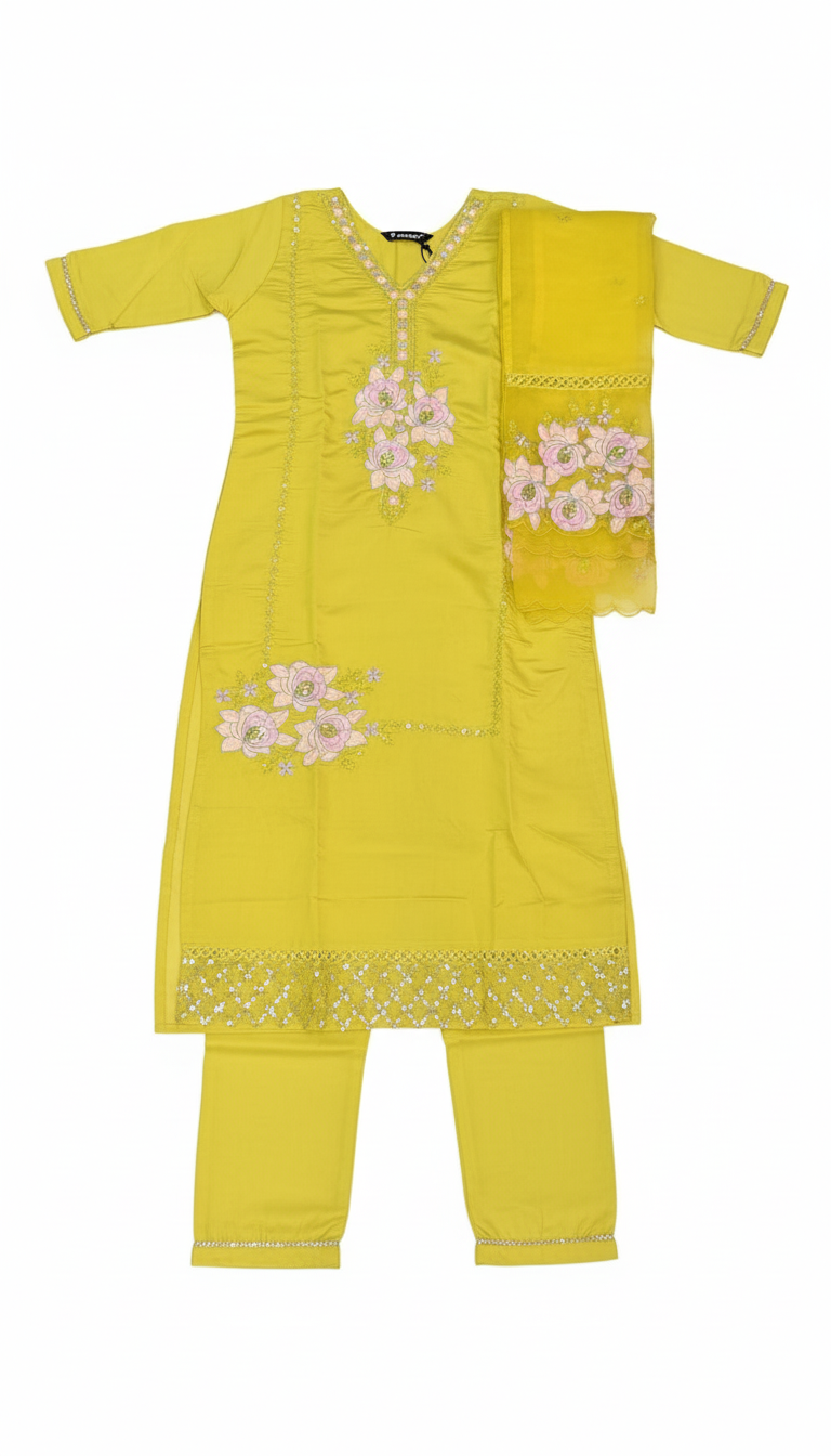 3 Piece Kurthi Set view 2
