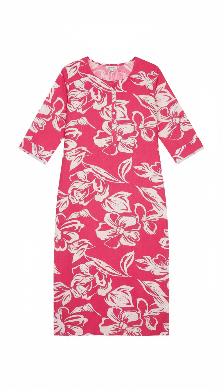 Floral Kurthi Dress view 2