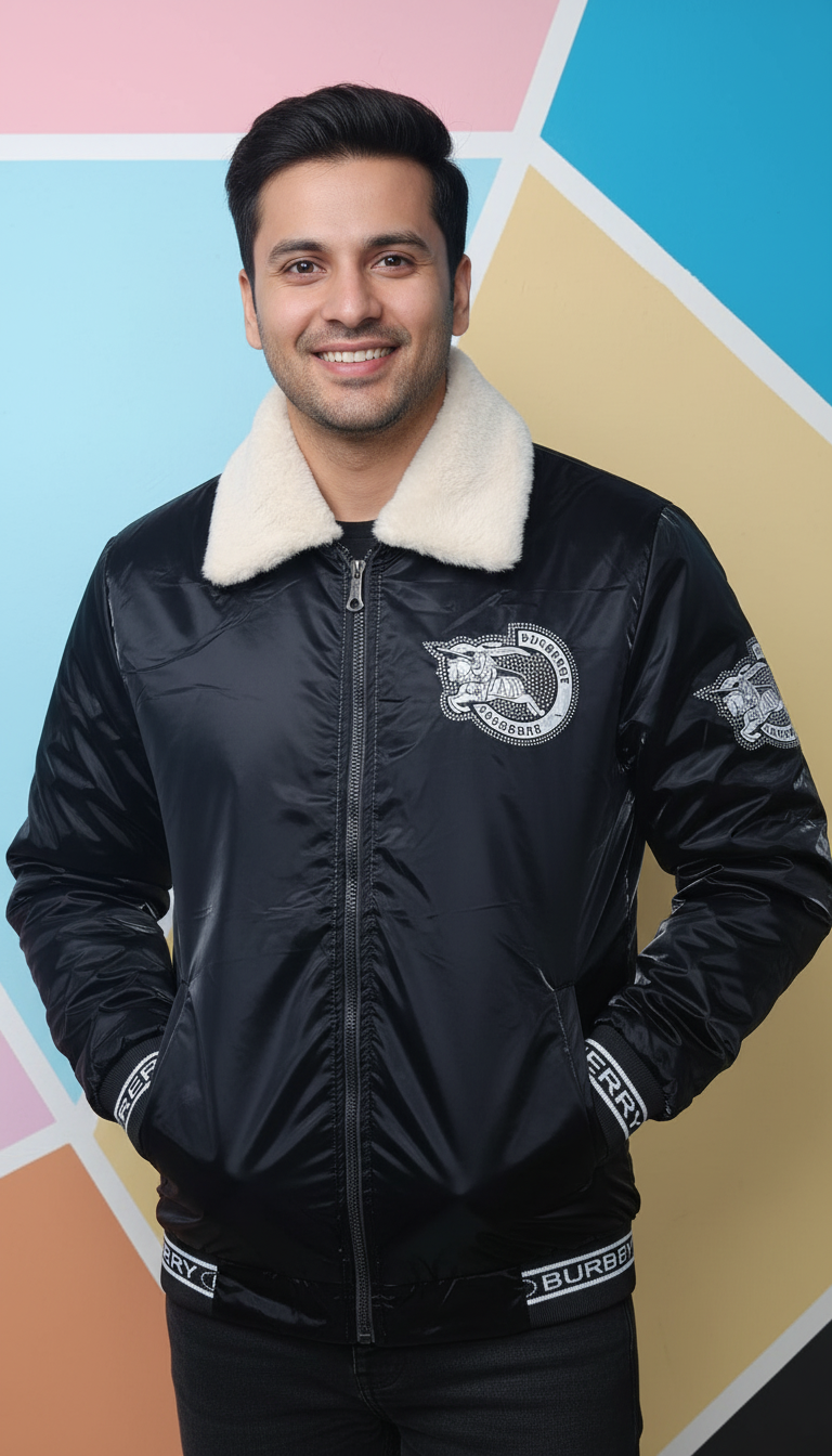 Burberry Mens Bomber Jacket view 2